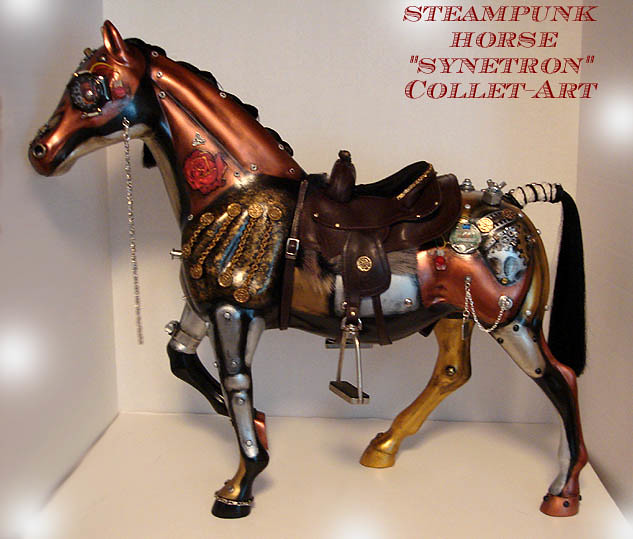 COLLET-ART STEAMPUNK HORSE